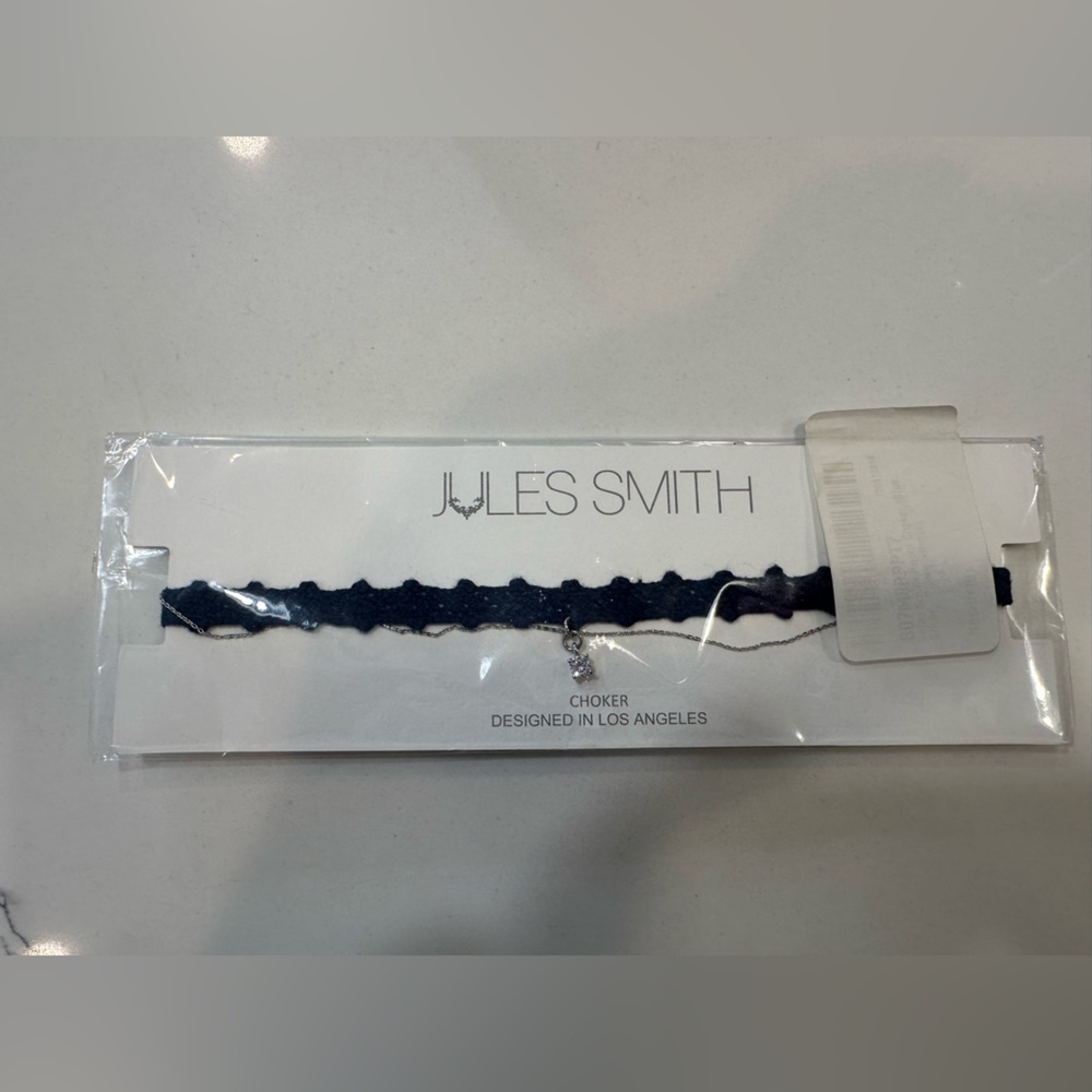 Jules Smith Choker with Silver Pendant and  3” extender